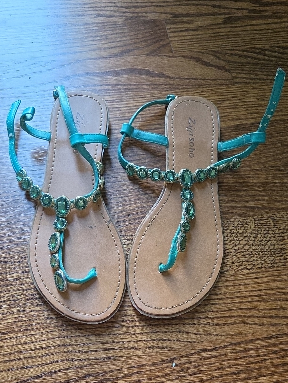 Zigi Soho Jeweled Sandals